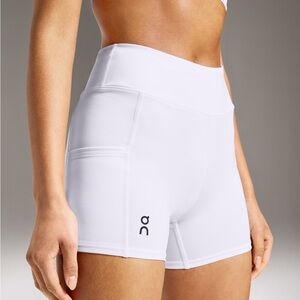 NWOT On Running Women's Court Short Size XS White
